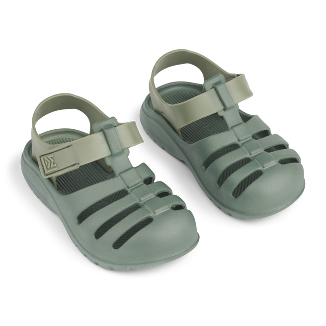 * Liewood Beau Sandalen | Tea / Faune green