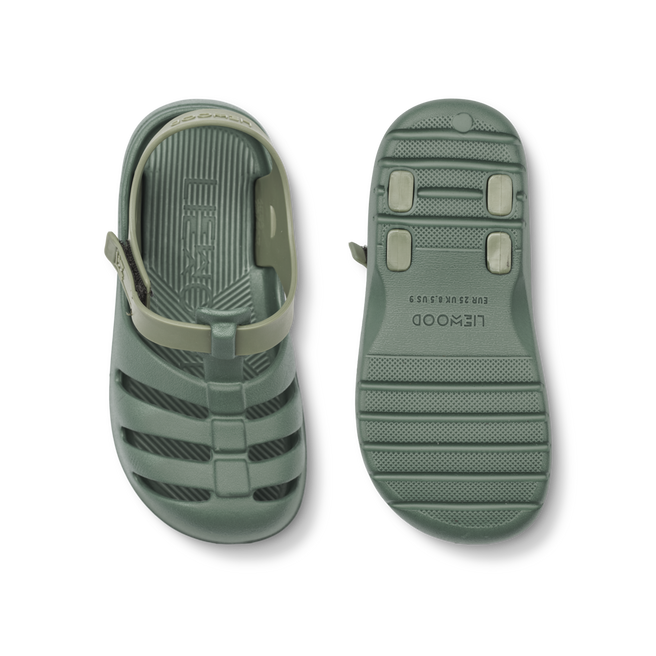 * Liewood Beau Sandalen | Tea / Faune green