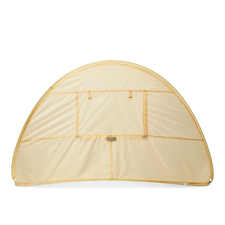 Liewood Cassie Pop Up Tent | Stripe Yellow mellow / Creme de la creme