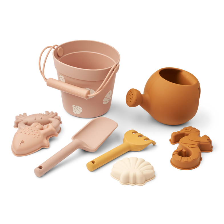 Liewood Florence Shell Garden And Strandset | Shell / Pale tuscany
