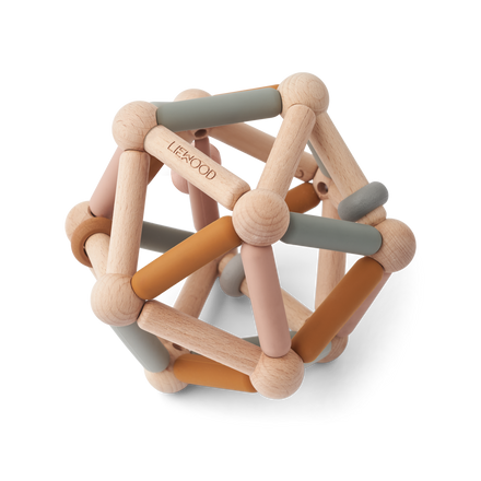 * Liewood Annemette Baby Speeltje | Mustard multi mix