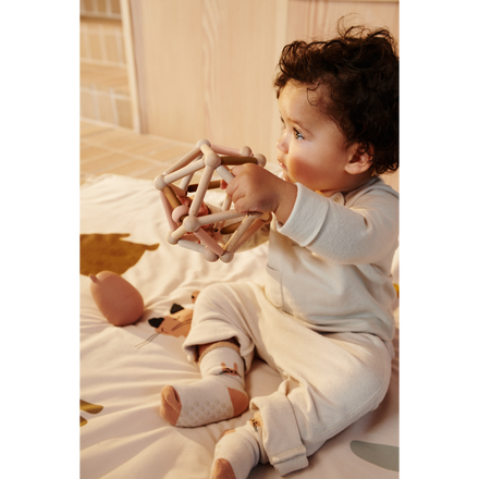 * Liewood Annemette Baby Speeltje | Mustard multi mix