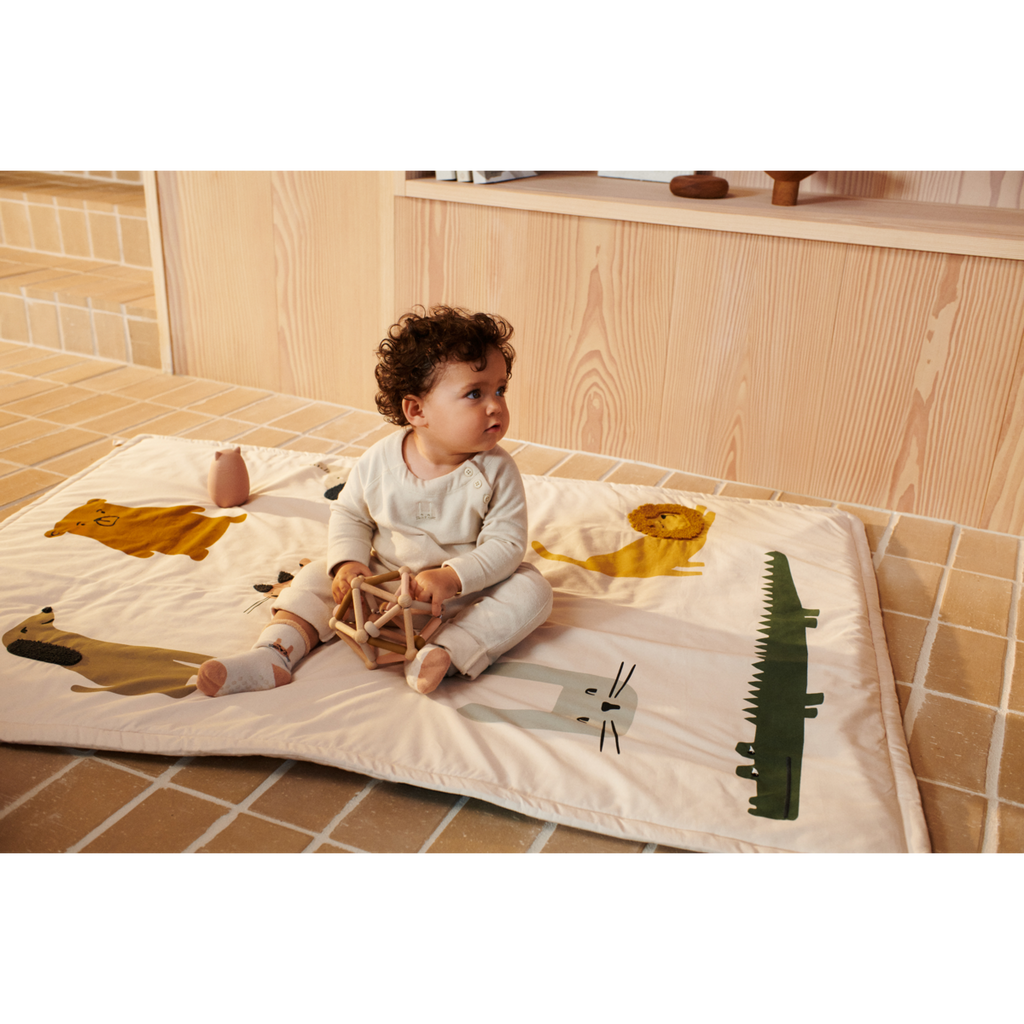 * Liewood Annemette Baby Speeltje | Mustard multi mix