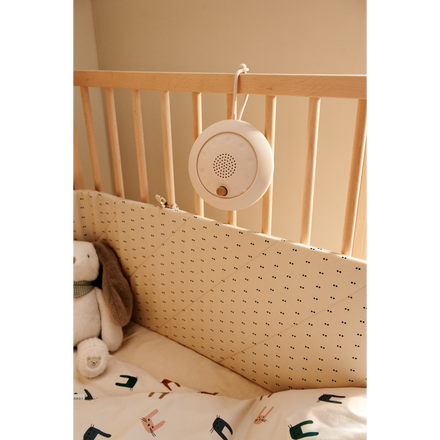 * Liewood Benedicte Printed Bed Bumper | Double dot / SIlver lining