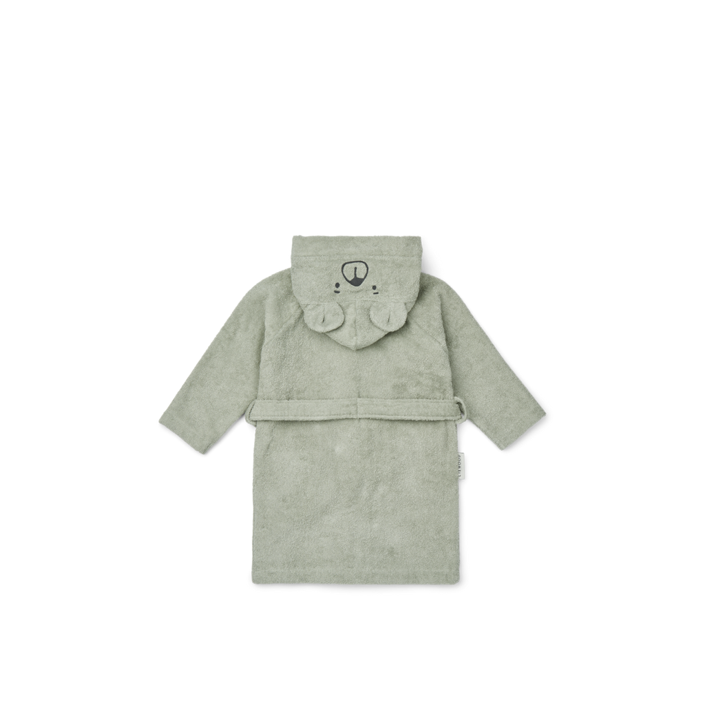 * Liewood Lily Bear Badjas | Dove blue