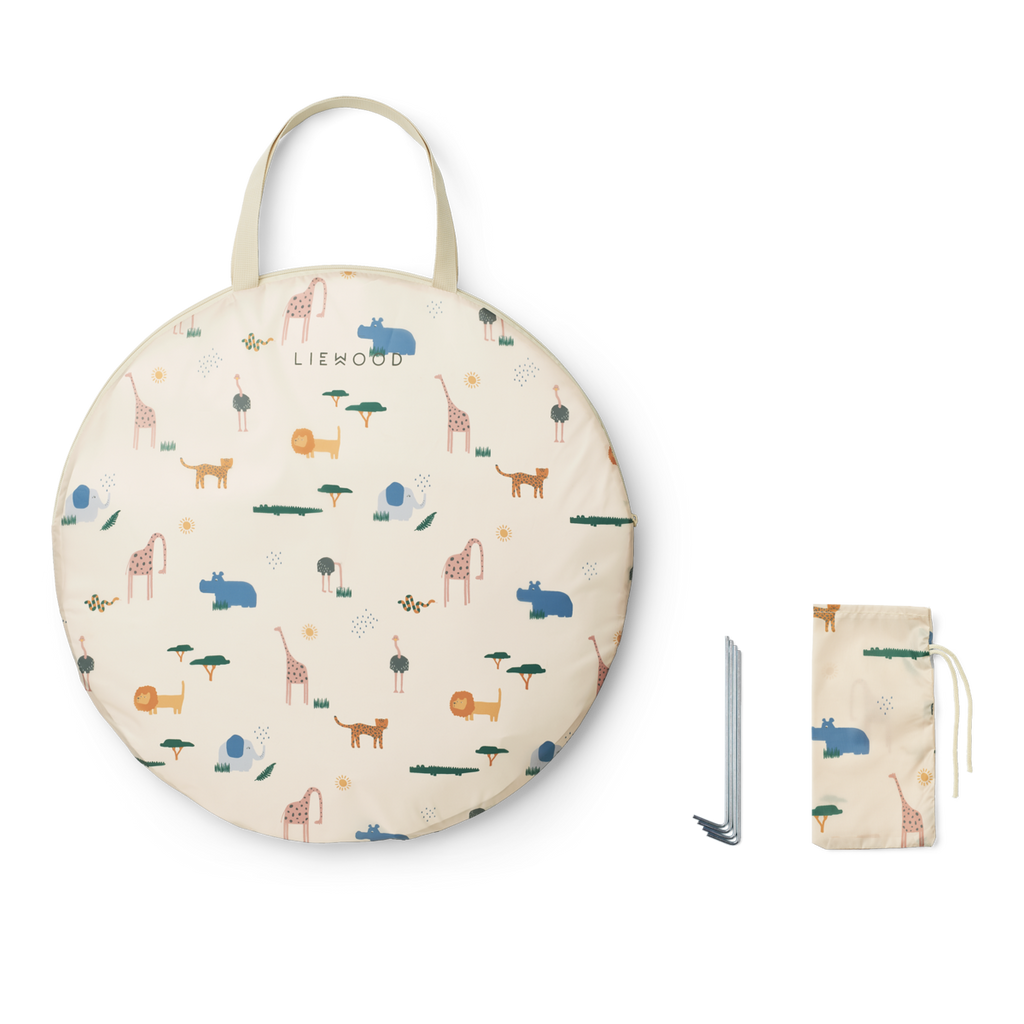 * Everett UV Pop Up Tent Met Peuterbad | Safari Sandy Mix