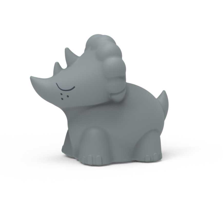 * Liewood Winston Dinosaur Nachtlamp | Blue fog