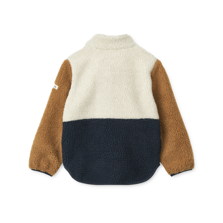 Liewood Nolan Pile Jacket | Classic Navy Multi Mix