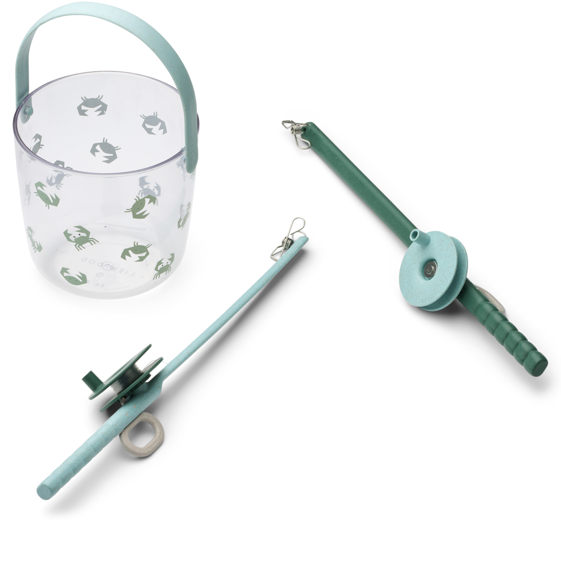 Liewood Cora Crab Rod Set | Crab / Sandy