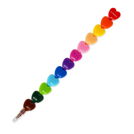 Legami "Dream in Colour" Stapelbare Kleurpotloden | Hartjes