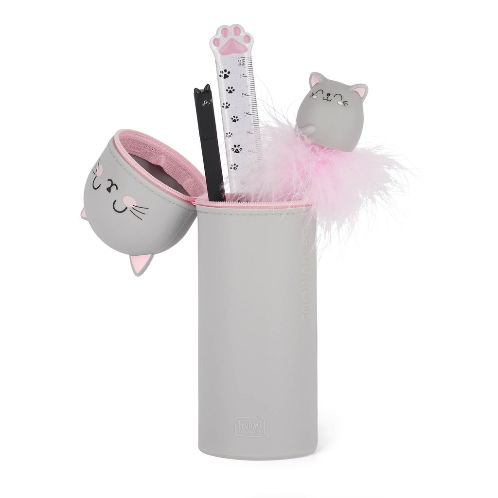 Legami "Hug Me" 2-in-1 Silicone Pennenzak Kawai | Kat