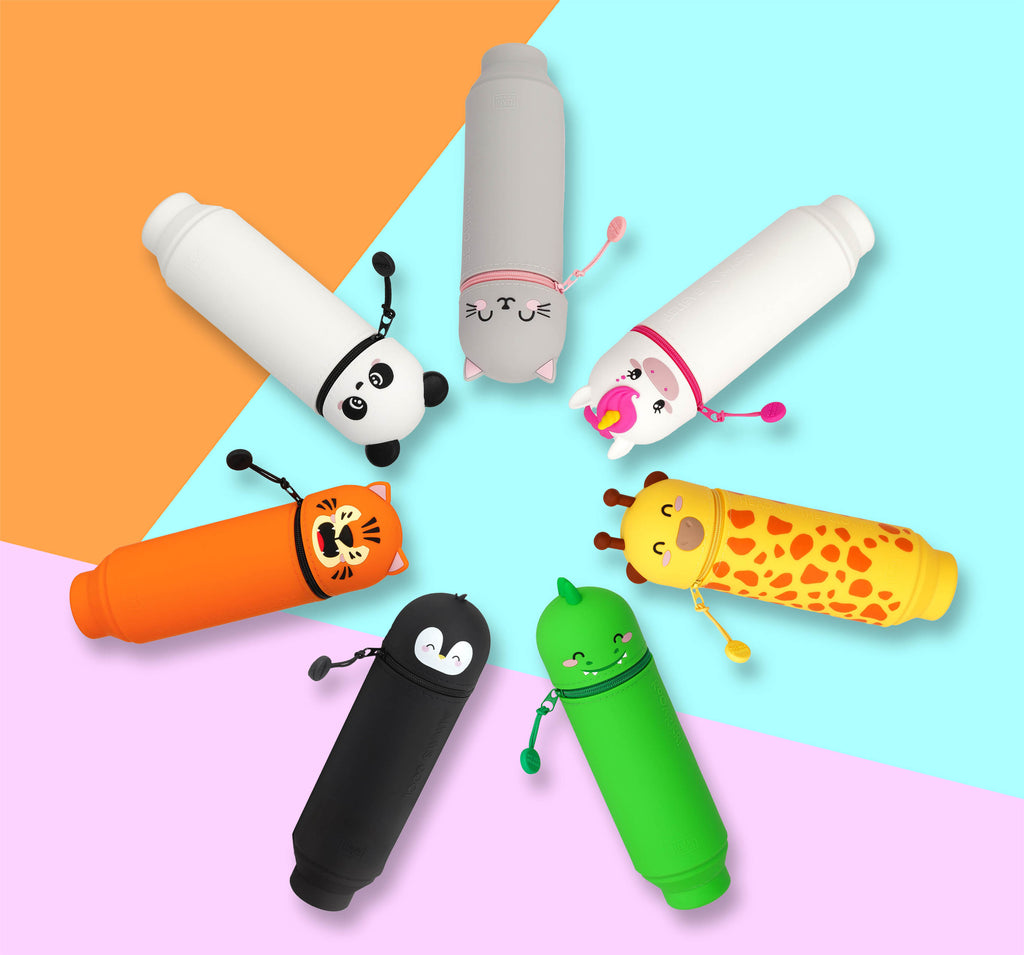 Legami "Hug Me" 2-in-1 Silicone Pennenzak Kawai | Kat
