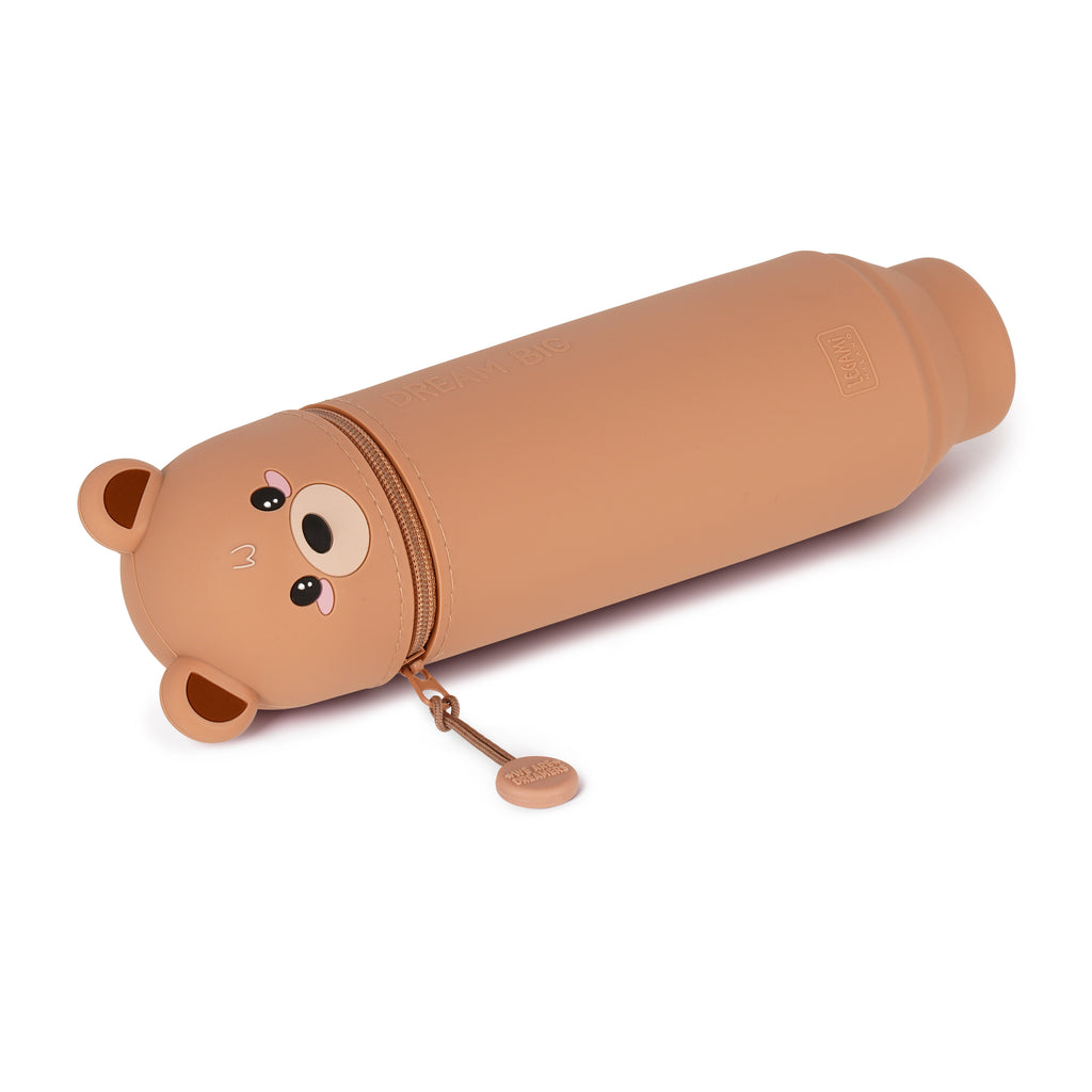 Legami "Hug Me" 2-in-1 Silicone Pennenzak Kawai | Teddybeer