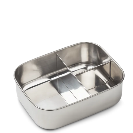 Liewood Arthur Panda RVS Lunchbox | Sandy