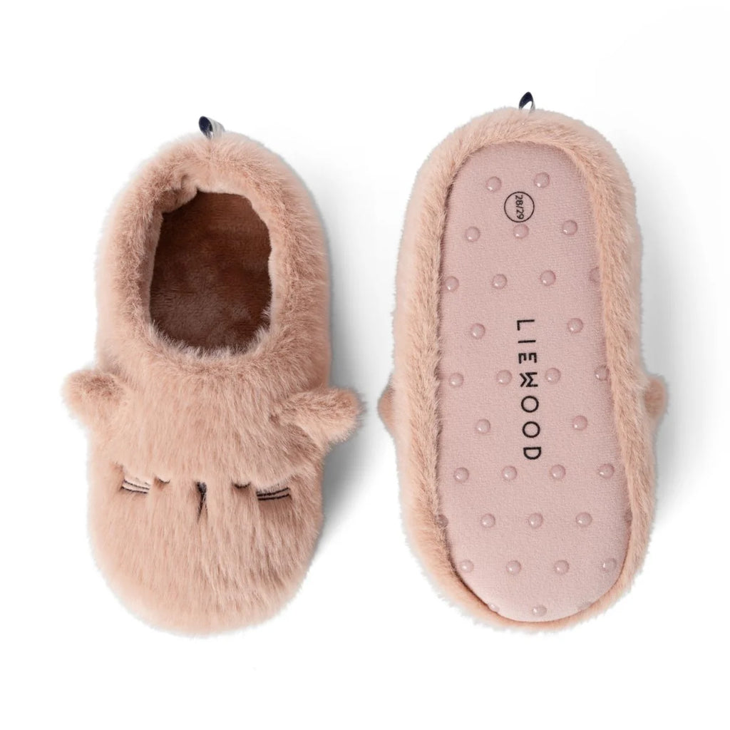 Liewood Aviaja Cat Pantoffels | Pale Tuscany