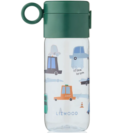 Liewood Clemence Tritan Drinkfles 350ml | Cars / Sandy