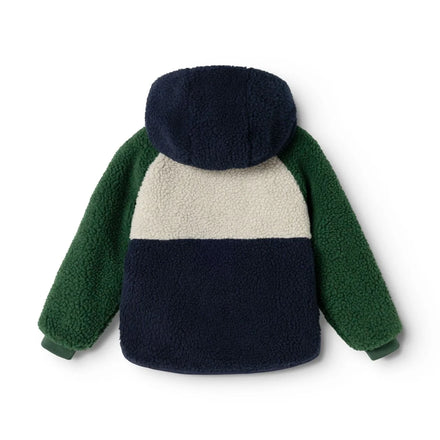 Liewood Jackson Omkeerbare Jas | Garden Green Multi Mix