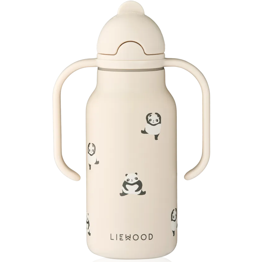 Liewood Kimmie Drinkfles 250ml | Mini Panda / Sandy
