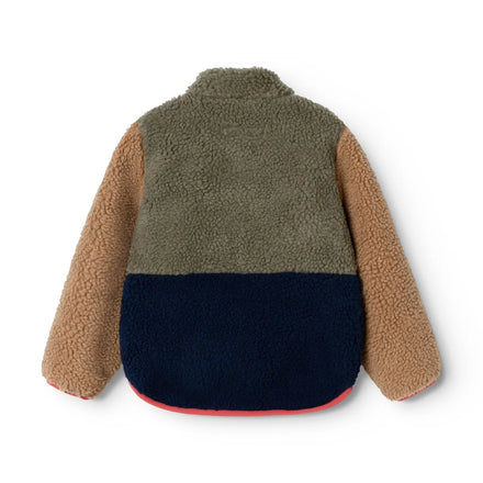 Liewood Nolan Pile Jas | Army Brown Multi Mix