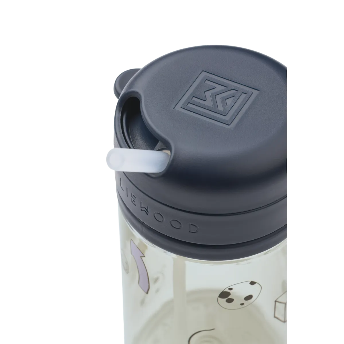 Liewood Pavia Tritan Drinkfles met Rietje 500ml | Play / Dusty Peppermint