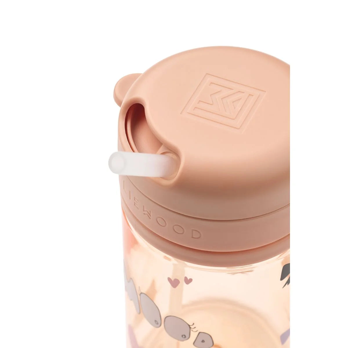 Liewood Pavia Tritan Drinkfles met Rietje 500ml | Mood / Pale Tuscany