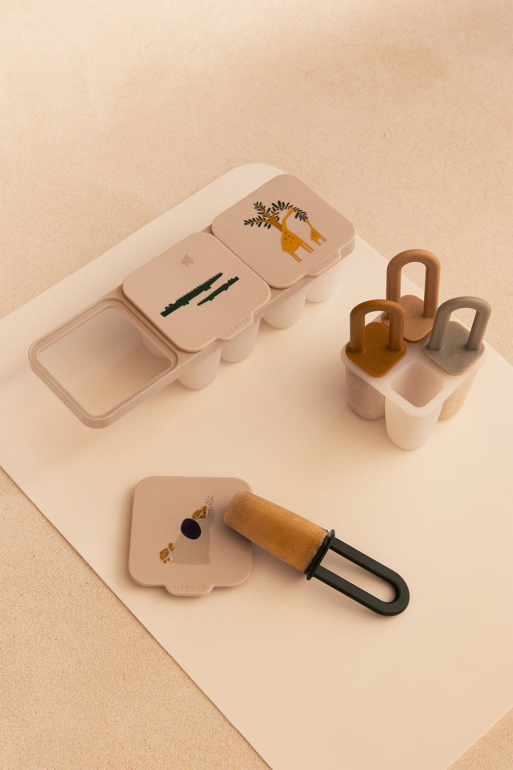 Liewood Kaimen Food & Ice Pop Tray | All Together / Sandy