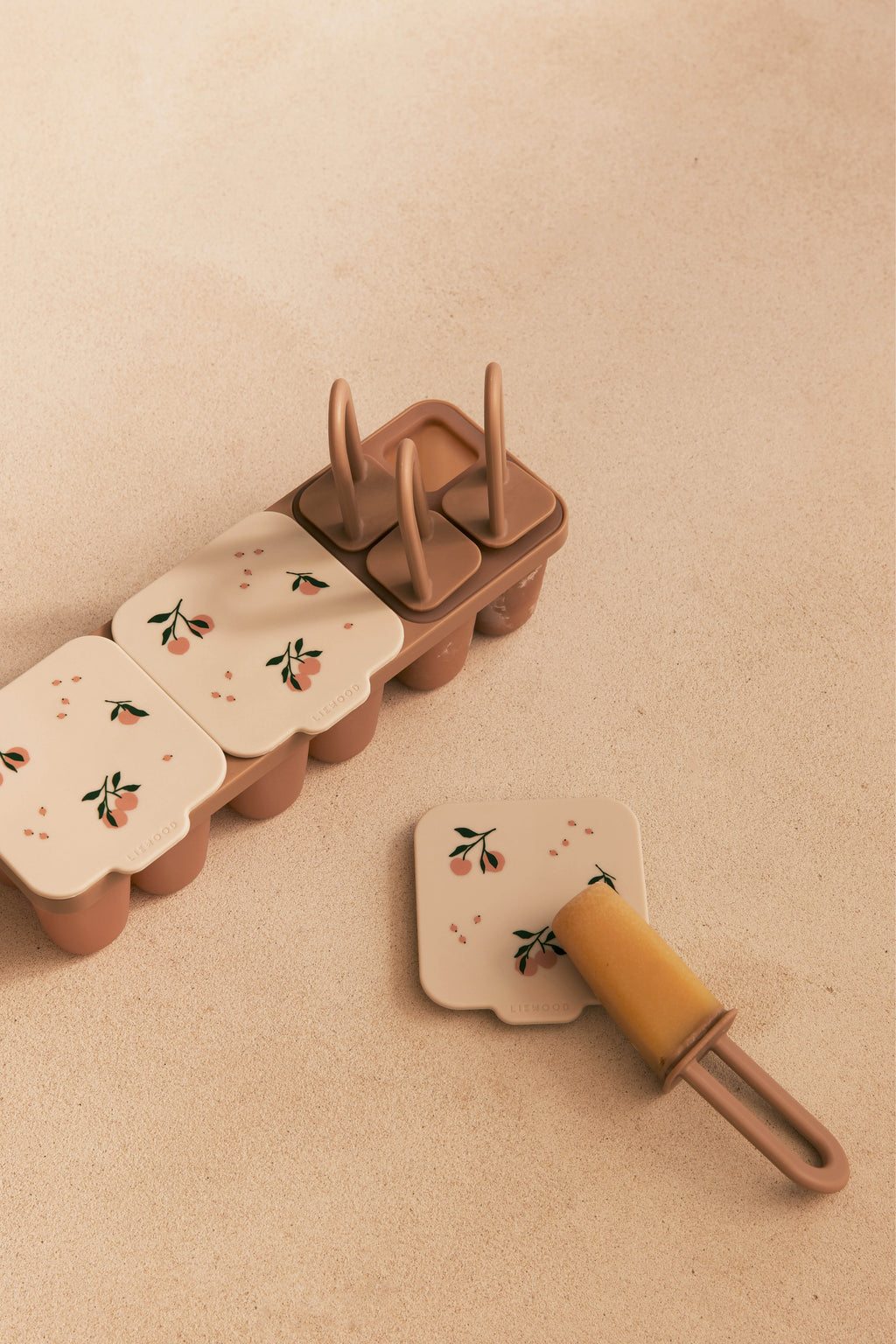 Liewood Kaimen Food & Ice Pop Tray | Peach / Sea Shell