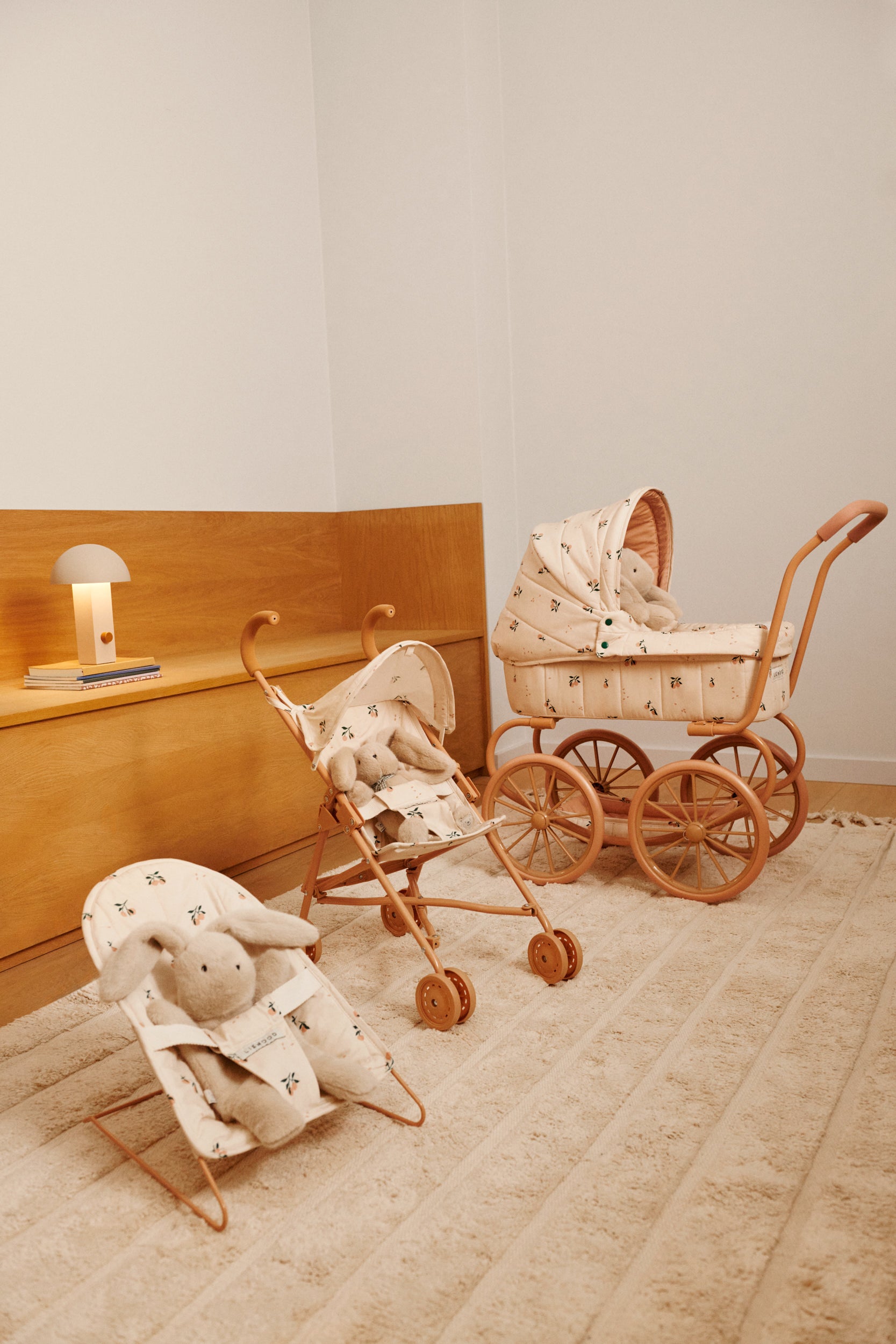 Liewood Adaline Poppen Kinderwagen | Berry / Pale Tuscany