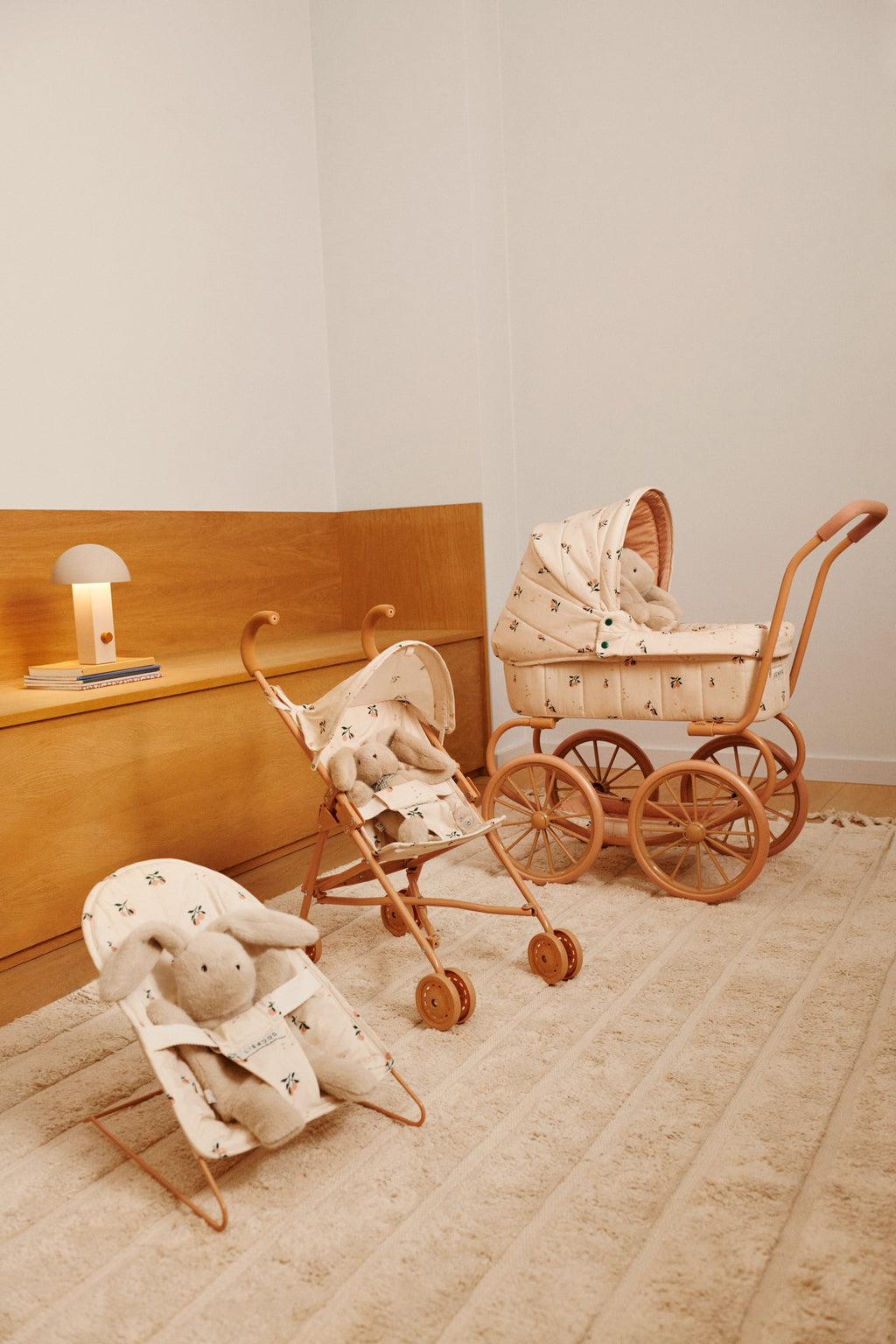 Liewood Adaline Poppen Kinderwagen | Berry / Pale Tuscany