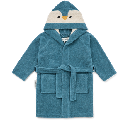 Liewood Lily Penguin Badjas | Oceanview Mix