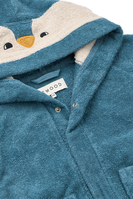 Liewood Lily Penguin Badjas | Oceanview Mix