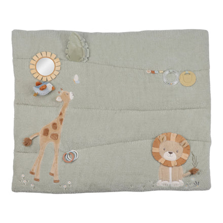 Little Dutch Activiteiten Speelmat Safari Friends | Groen