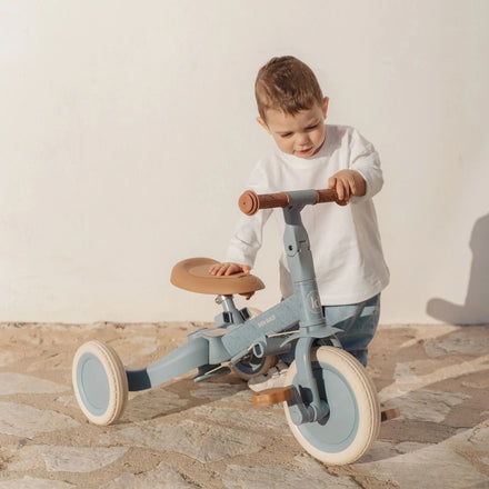 Little Dutch Driewieler 4-in-1 | Blauw