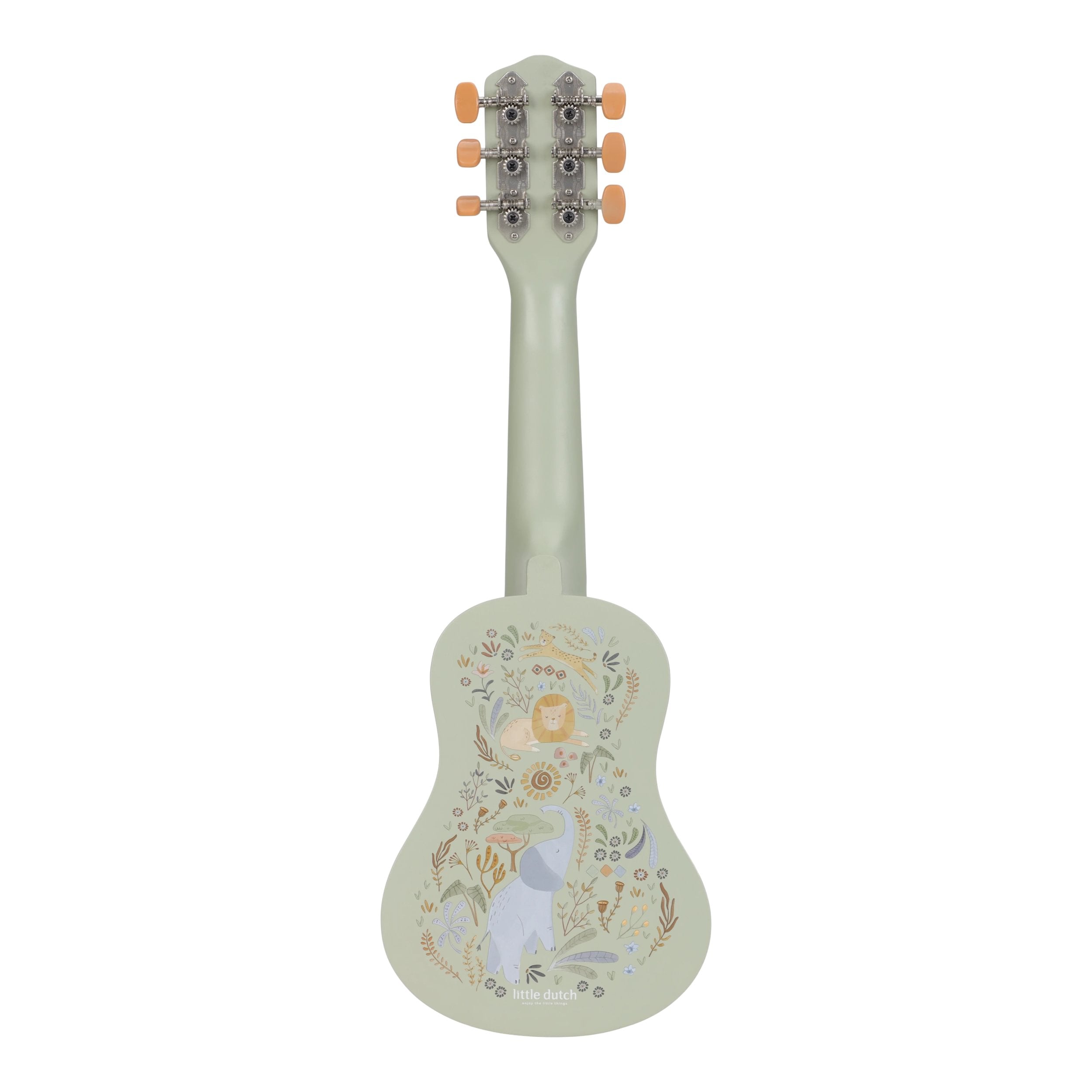 Little Dutch Houten Gitaar Safari Friends | Groen