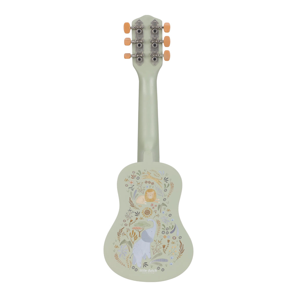 Little Dutch Houten Gitaar Safari Friends | Groen