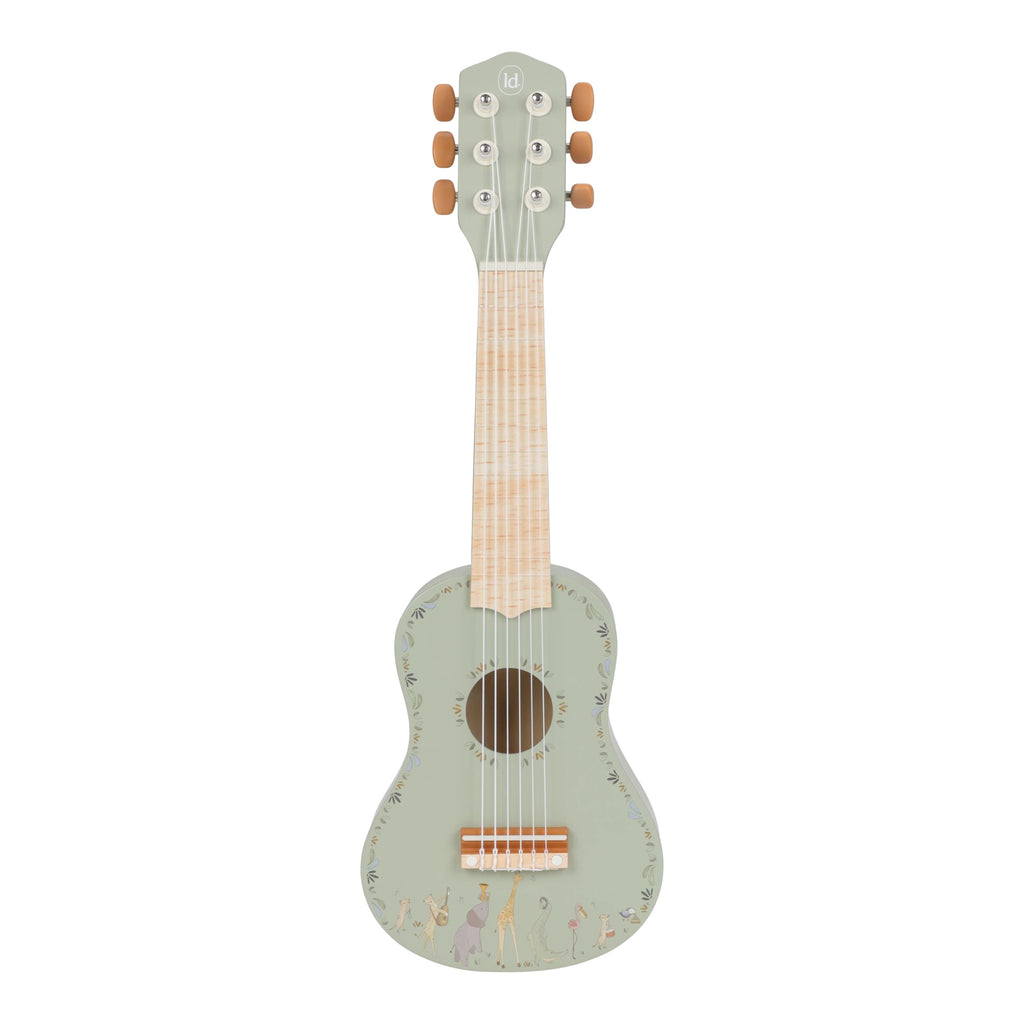 Little Dutch Houten Gitaar Safari Friends | Groen