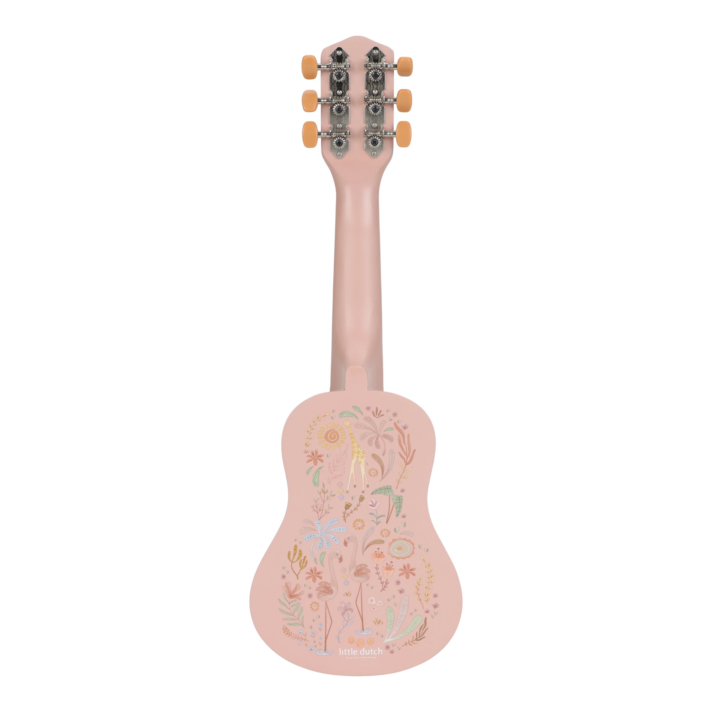 Little Dutch Houten Gitaar Safari Friends | Roze