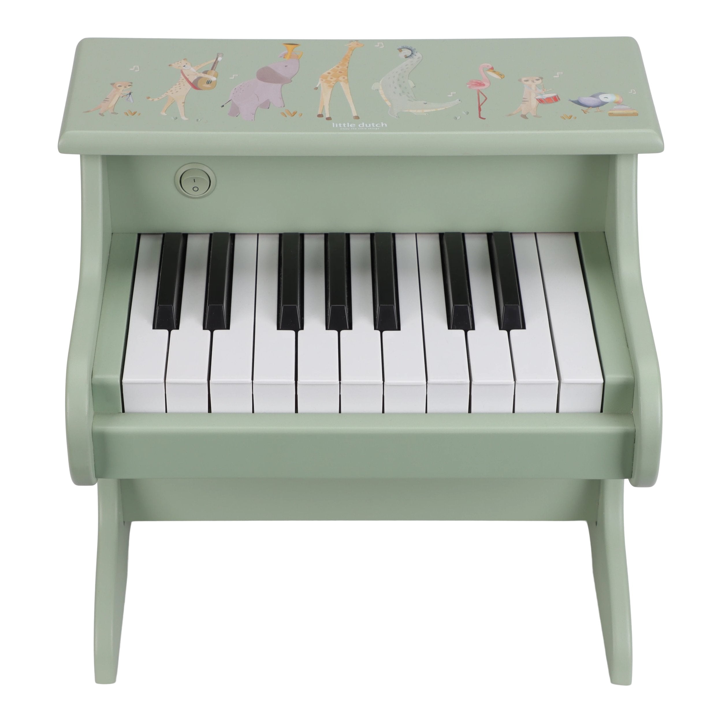 Little Dutch Houten Piano Safari Friends | Groen