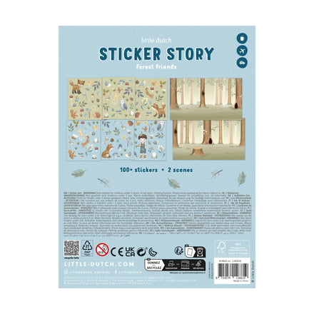 Little Dutch Stickerset | Forest Friends
