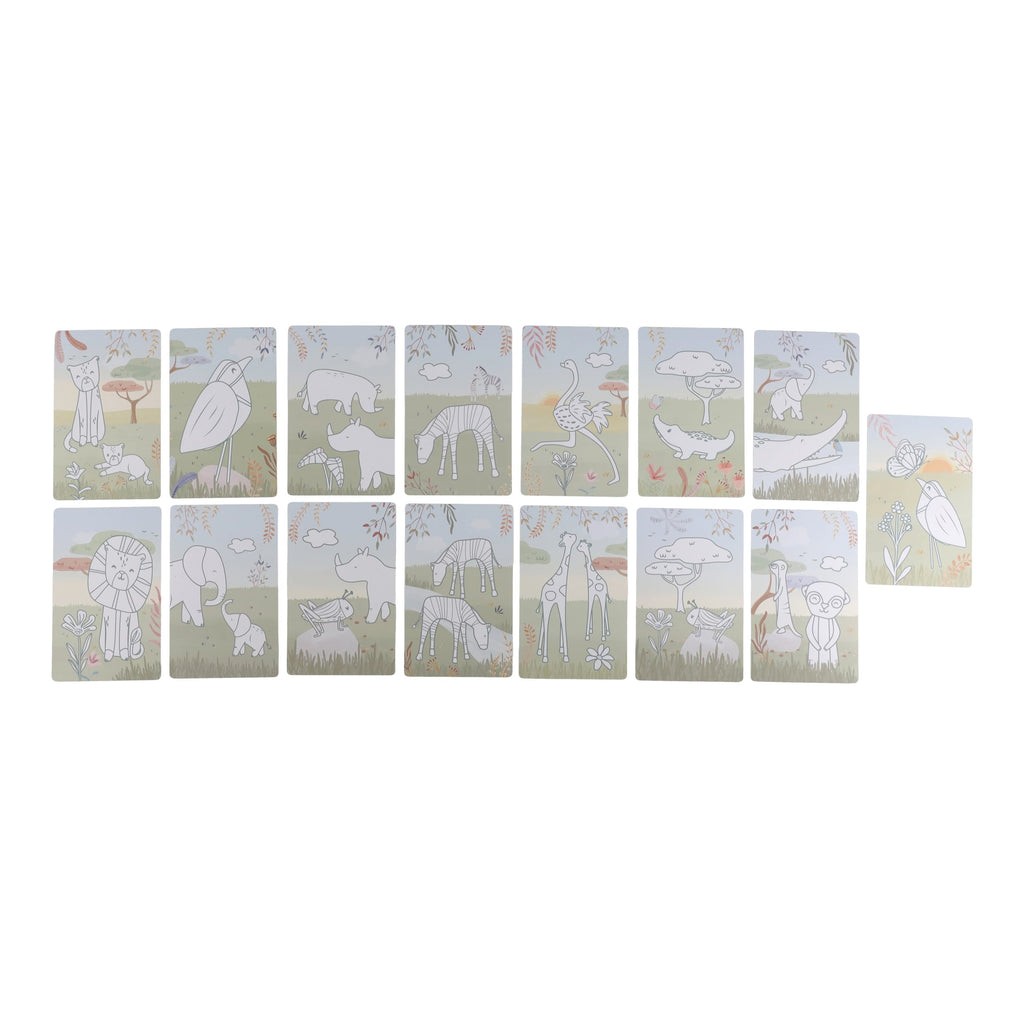 Little Dutch Tekentablet Safari Friends | Groen