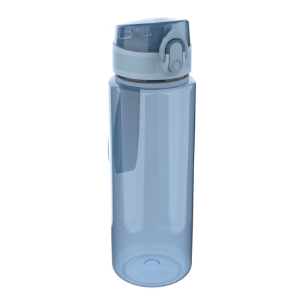 Lunch Buddies waterfles 600 ml Nordic Blauw met slank formaat van 6,5 x 24 cm bij De Gele Flamingo