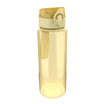Lunch Buddies waterfles 600 ml Pastel Uni Geel, effen drinkfles voor in de rugzak bij De Gele Flamingo