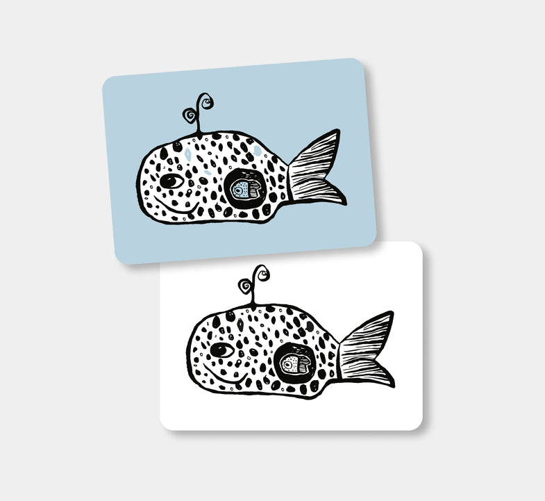 Mini Coco Zintuiglijke Kaarten Baby Flash Cards | Ocean