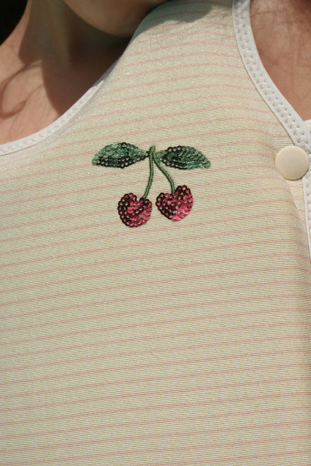 Konges Sløjd Zwemvest | Cherry Rose Stripe