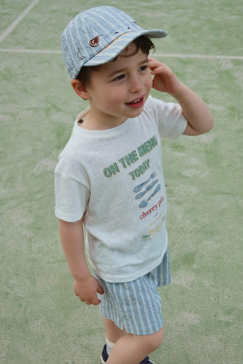 Konges Sløjd Pet Elliot Shark | Trio Blue Stripe