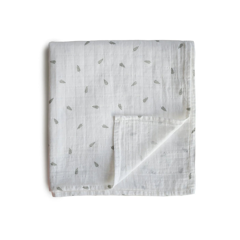 Mushie Hydrofiele Doek 120x120cm | Leaves
