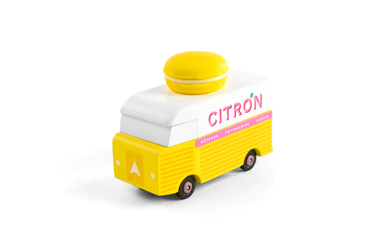 Candylab Toys Speelgoedauto | Citron Macaron Van