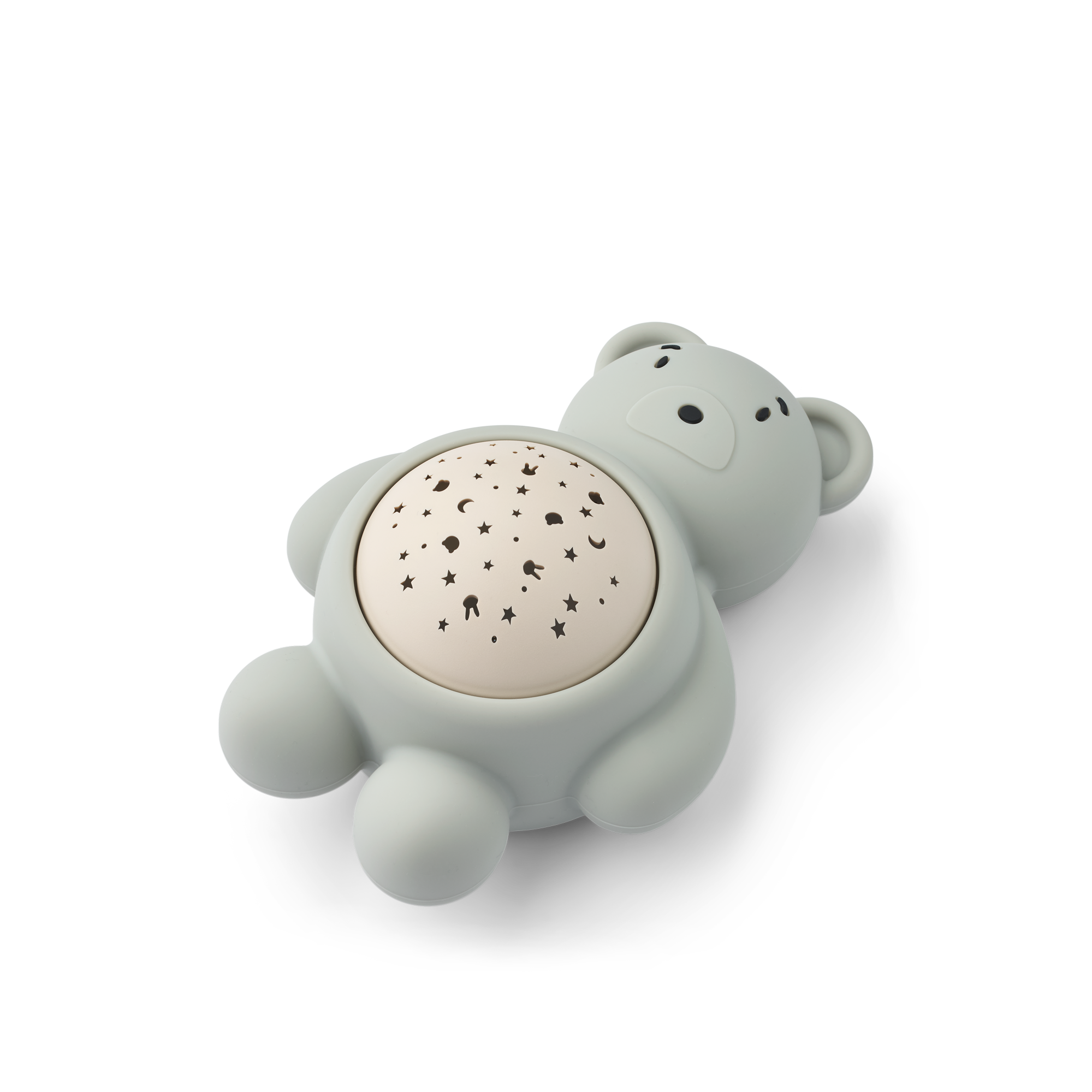 Liewood Manuel Bear Sound And Projector Lamp | Dove Blue
