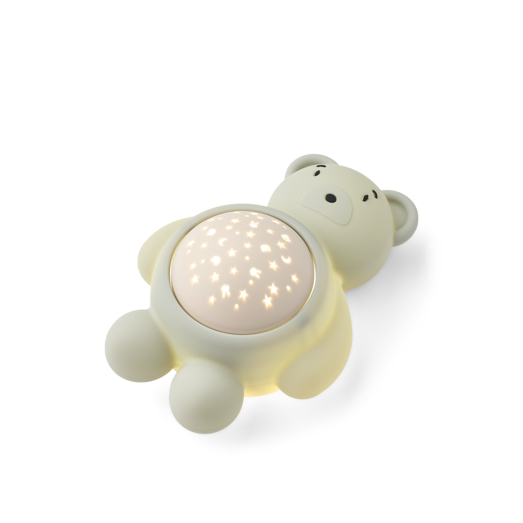 Liewood Manuel Bear Sound And Projector Lamp | Dove Blue