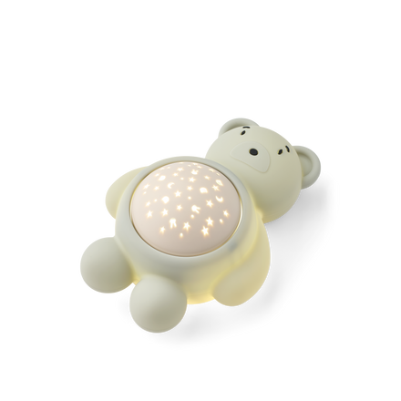 Liewood Manuel Bear Sound And Projector Lamp | Dove Blue